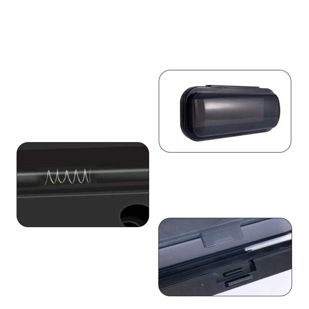 Flip-up Door Cover Marine Radio Cover Water Sports Spring-loaded Mechanism Built-in Support Shelf Boat Audio System Cover