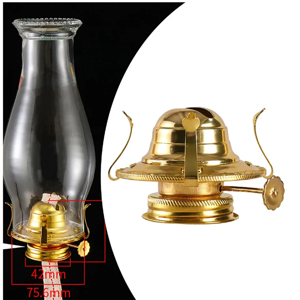 

Lamp Oil Burner Lamp Oil Burner With Kerosene Parts Burners Vintage Collar Kerosene Lamp Replacement Lamp Accessory