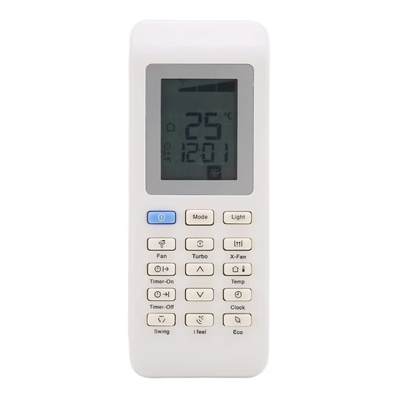 Remote Control for YAK1F Air Conditioner Controller Stable Working Durable Use User friendlyAC Remote Control Drop Shipping