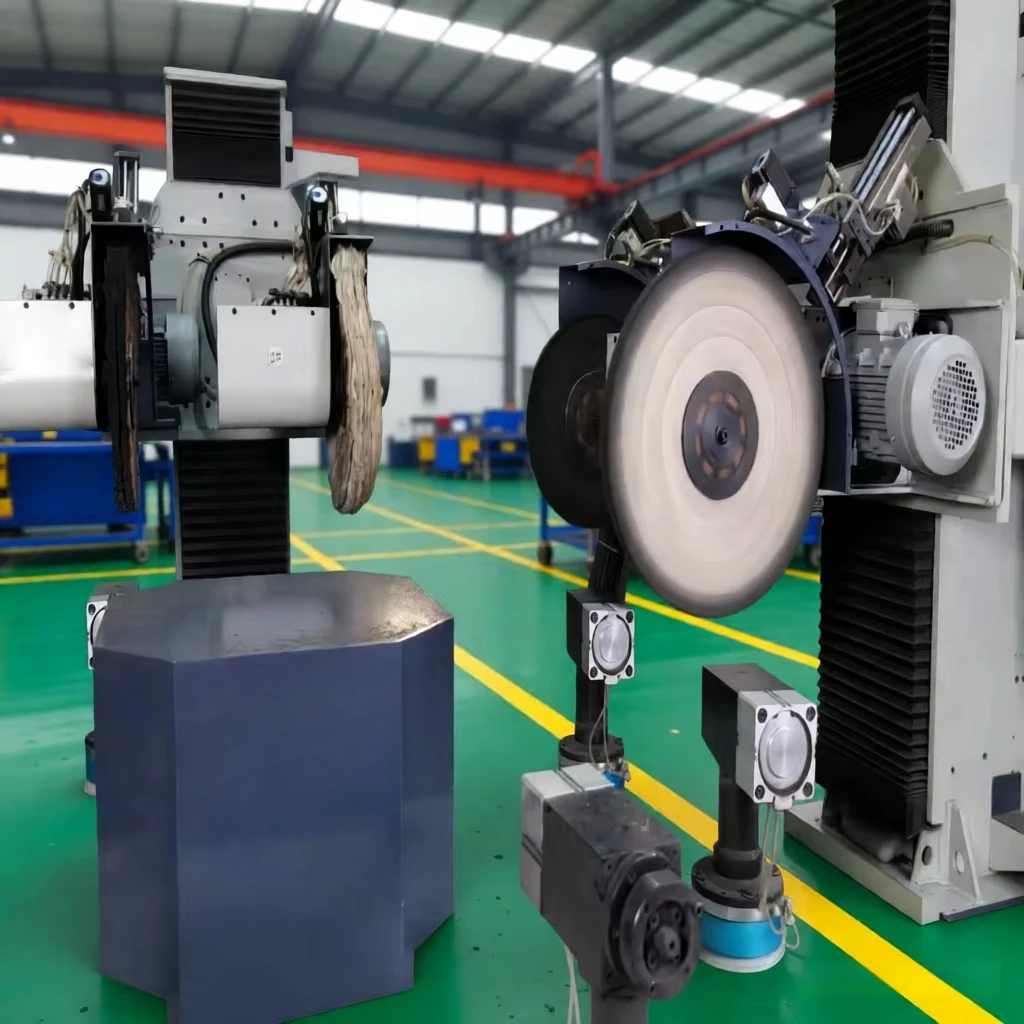 Intelligent Adaptive Control CNC Polishing Equipment Consistent Metal Surface Finishing Zinc Hardware Advanced Buffing Machine