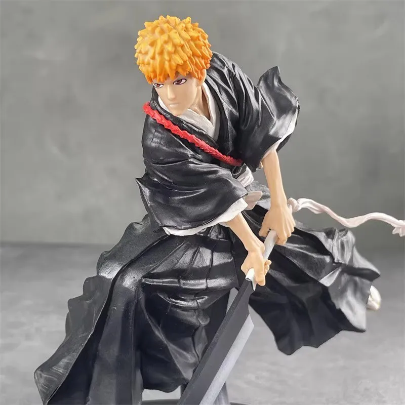 

Bleach Kurosaki Ichigo Action Figure Excellent Model Anime Figurine Gk 16.5cm Statue Gift Display Collectables Gift