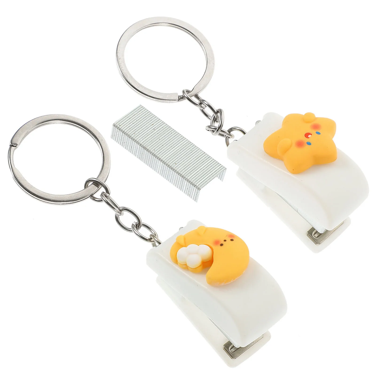 1Set Small Stapler Mini Compact Lightweight Office Stapler for Desk School Home Multi-Function Stable Stapling