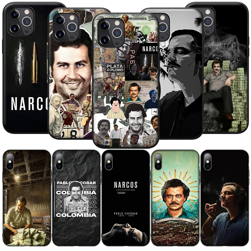 SA131 N-Narcos PABLOs ESCOBARs Soft Case for Samsung Galaxy S20 S21 S22 S23 S24 Fe Plus Ultra Lite