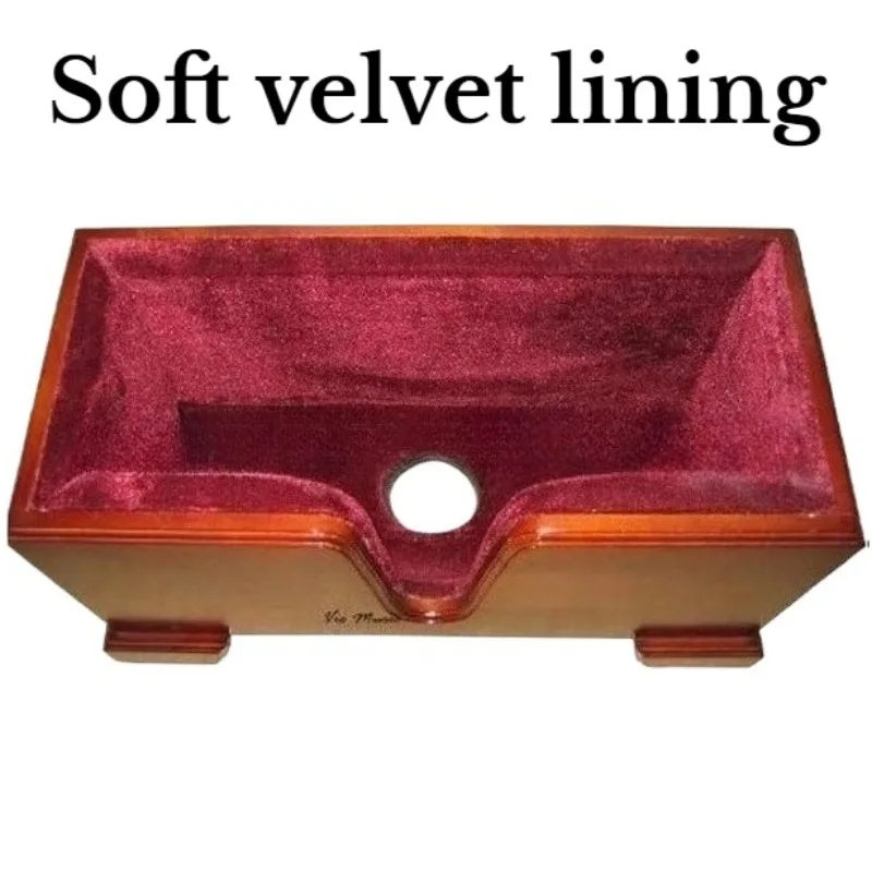 4/4 Wooden Cello Stand High-quality Stable Durable Non-slip Soft Velvet Cushion Cello Stand Musical Instrument Accessories