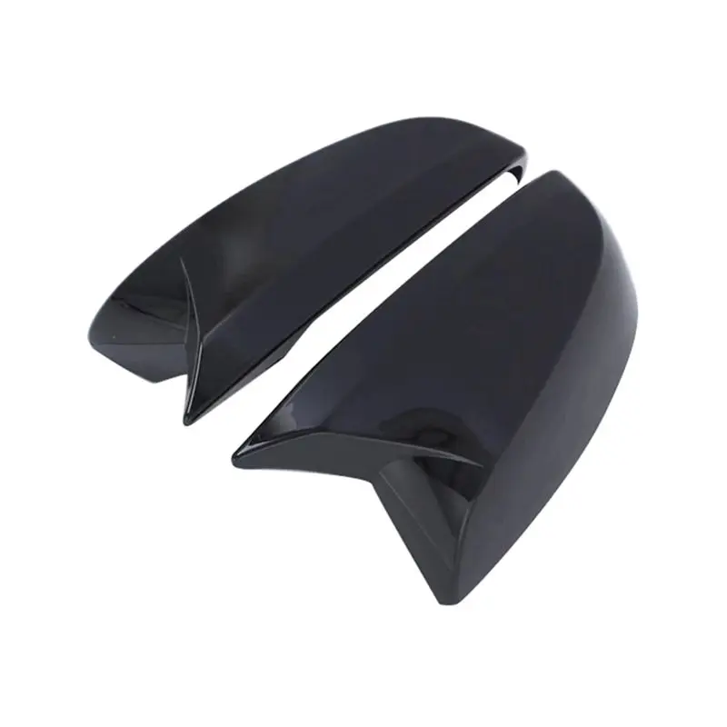 

A65P-For Toyota Sienna 2021 2022 Car Side Rearview Mirror Cover Sticker Molding Accessories Parts ,ABS Carbon Fiber Horn Style