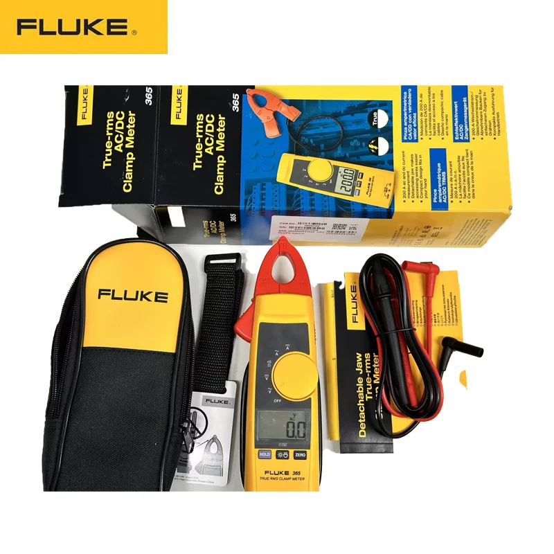 FLUKE 365/362 Digital Clamp Meter Multimeter Professional True RMS Digital Tester AC/DC Clamp Meter Ammeter