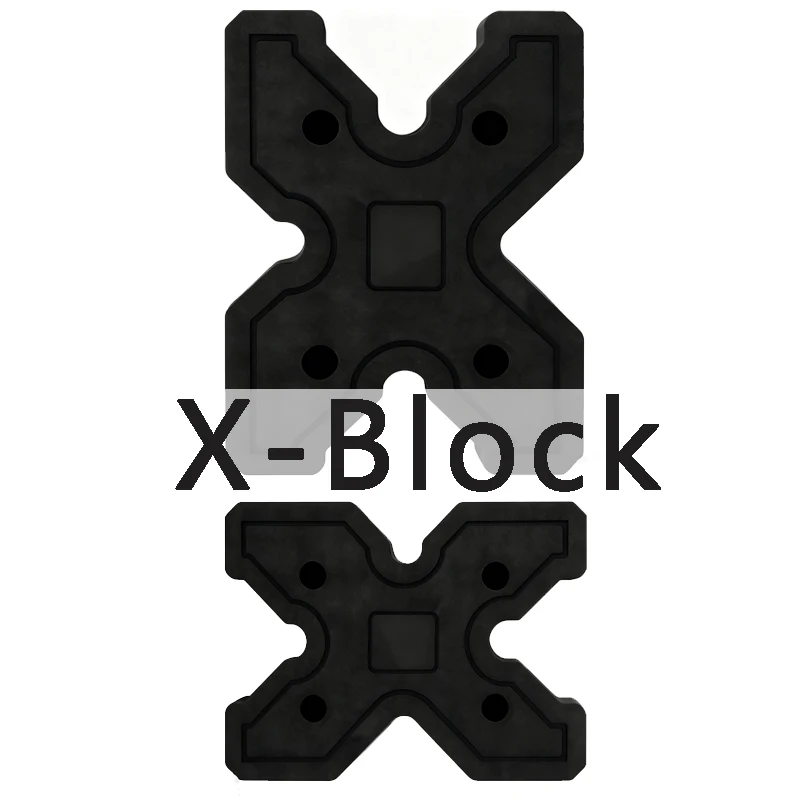 

Tactical X-Block Bench Rest for Rifle EVA Foam Anti-Scratch Adapter Recoil Reduction Shooting Stand for Hunting