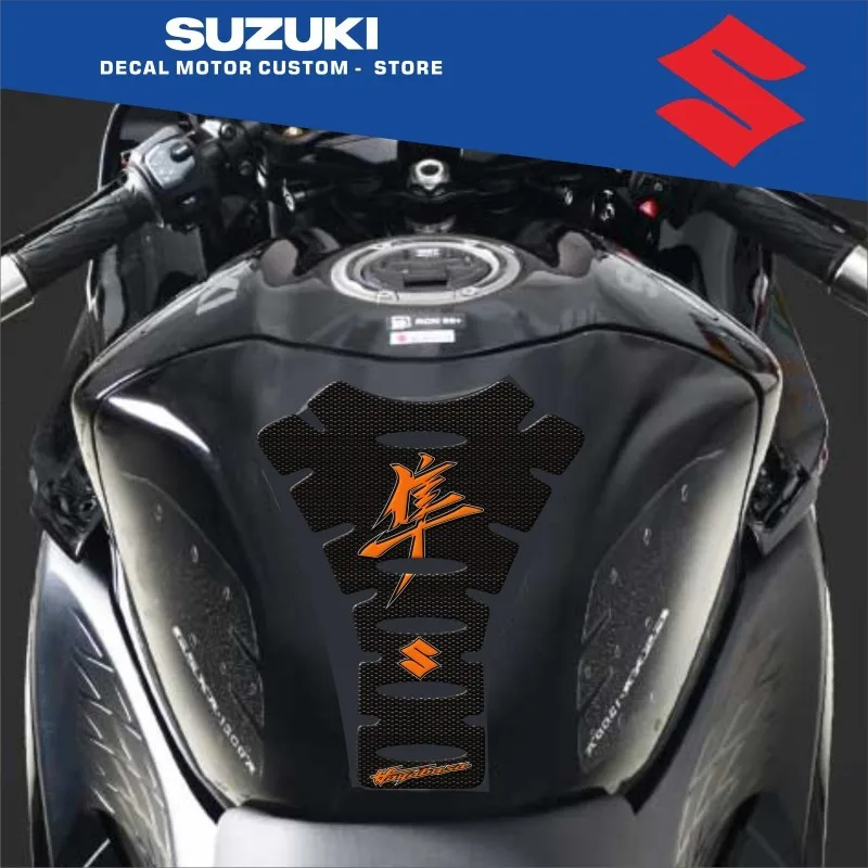 Motorcycle 3D car stickers motorcycle accessories fuel tank protection stickers suitable for SUZUKI HAYABUSA GSXR1300 GSXR1340