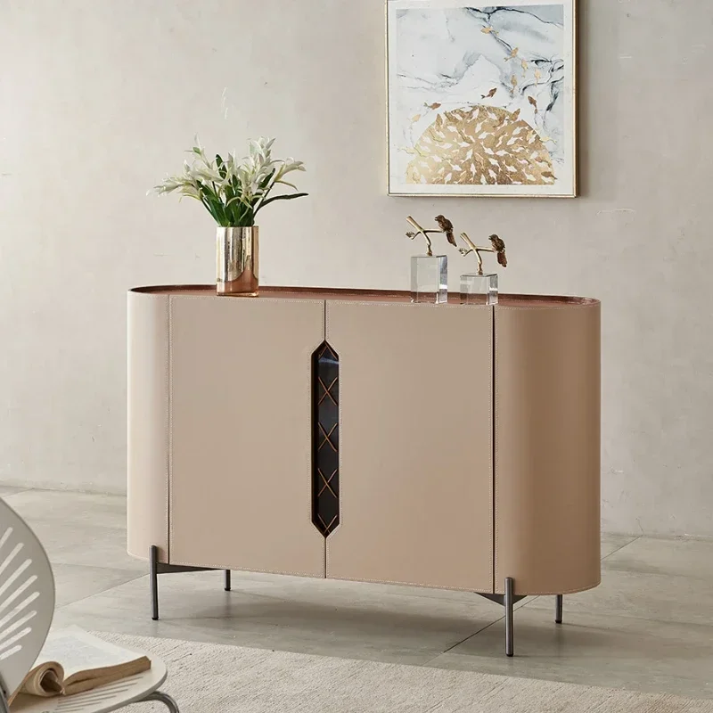 

Console Small Apartment Hall Minimalist Storage Sideboard Cabinet Modern Minimalist Designer Model