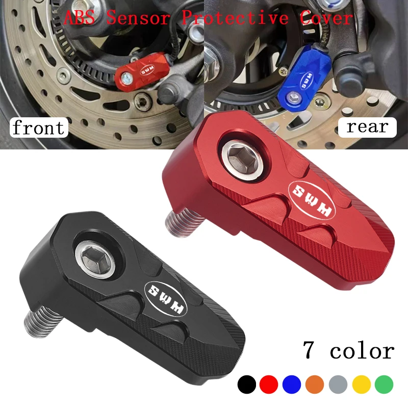 

For SWM RS125R RS300R RS500R RS650R SM125R 450R 500R 650R Motorcycle Accessories Front Wheel ABS Sensor Protection Guard Cover