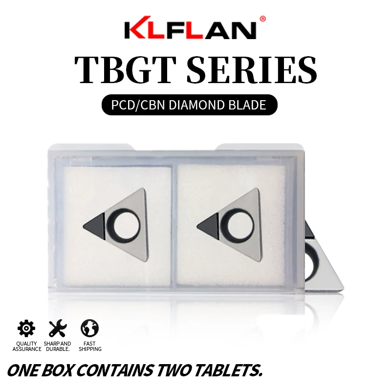 

PCD CBN Diamond CNC Insert TBGT0601 With Anles 01 02 04 For Lathe Tools Mainly Used For Machining Aluminum Copper And Cast Iron