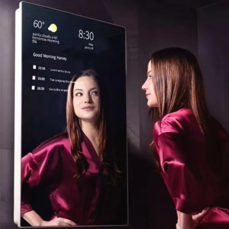 

[Hot Sale] Best Prices Home Full Function Glass Tv Bathroom Smart Android 8.1 Led Mirror With Touch Screen Wifi Multiple Functio