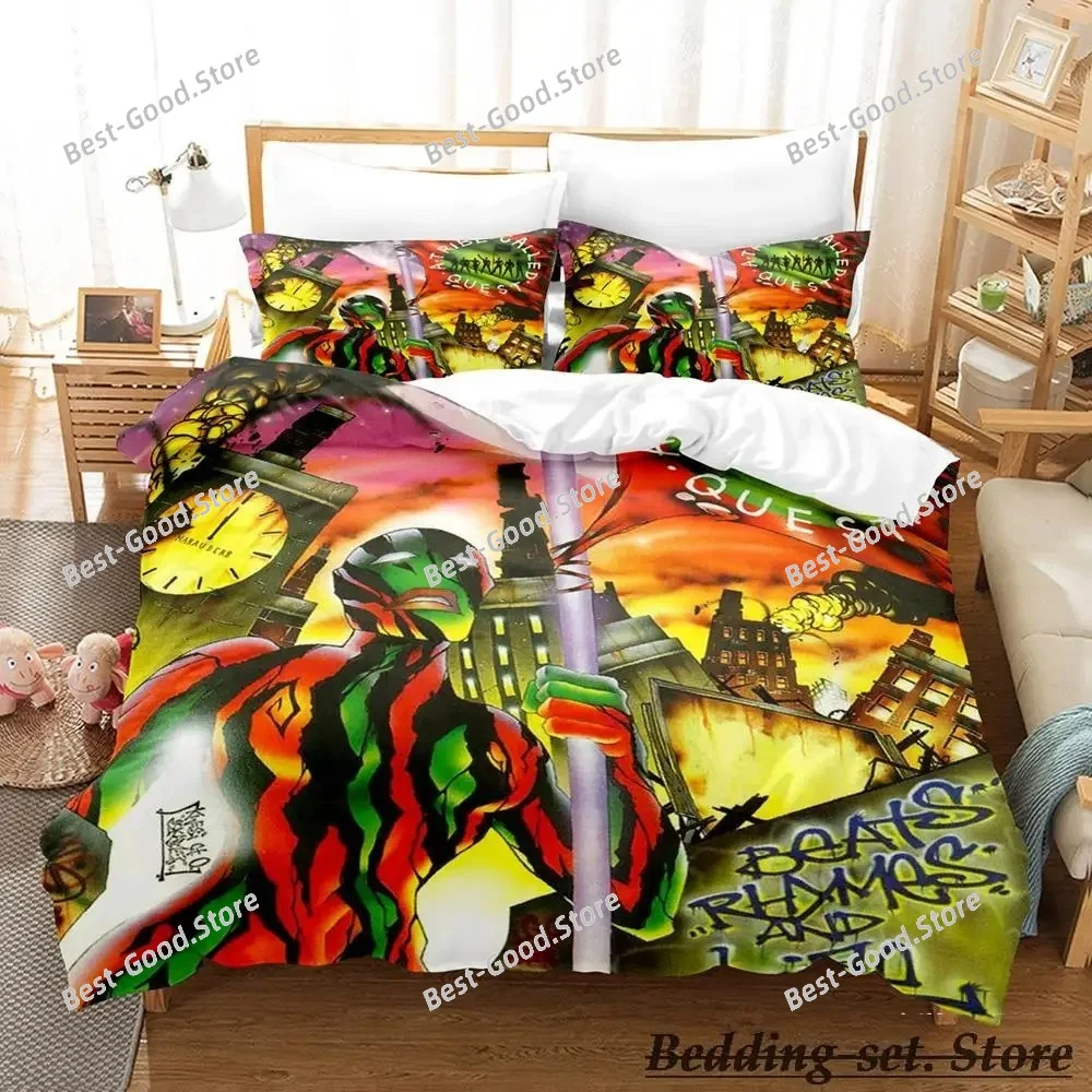 A Tribe Called Quest Bedding Set Single Twin Full Queen King Size Bed Set Adult Kid Bedroom Duvetcover Sets Parure De Lit Bed