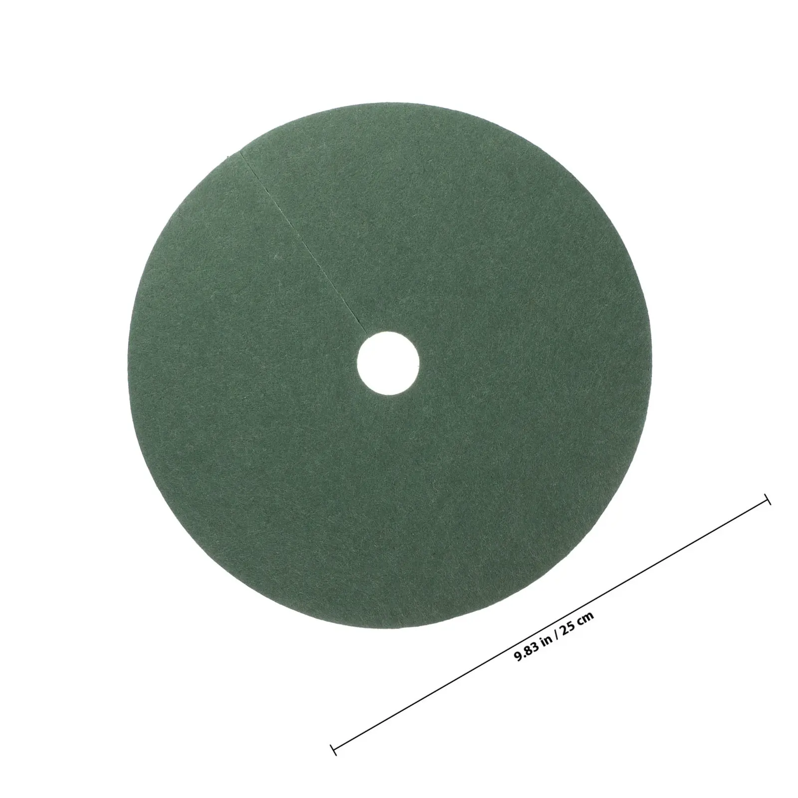 10Pcs Plant Protector Mats Nonwoven Root Barrier Mulch Rings for Trees Garden Barrier Control Fabric Anti Grass Ground Cover