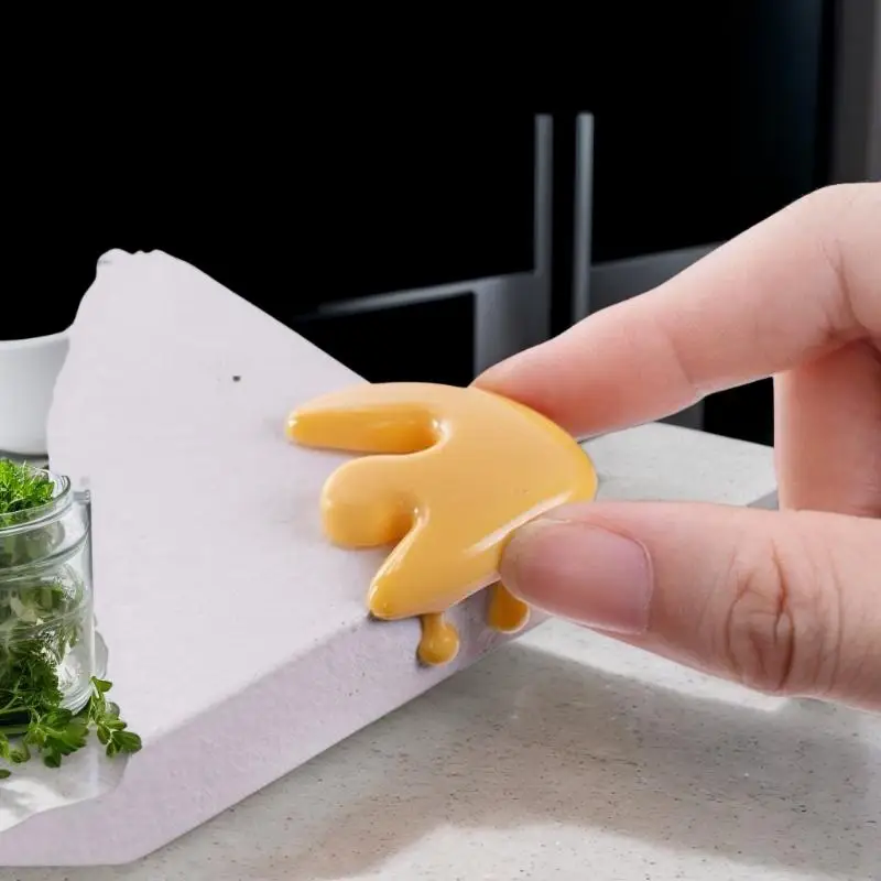 4Pcs PVC Water Drop Corner Protectors; Ultimate Protection for Sharp Angles & Furniture Edges Home Safety