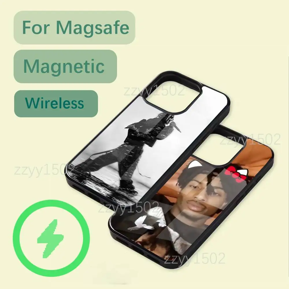 

P-Playboy C-Carti I AM MUSIC Phone Case For iPhone 17,16,15,14,13,12,11,Pro,Max,Plus,Mini,SE4,E Magsafe Wireless Charging