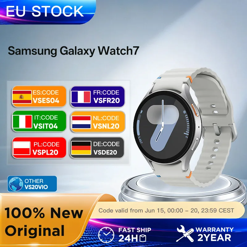 Reloj Inteligente Samsung Galaxy Watch7 de 44 mm, Reloj Deportivo, Monitor de A…
