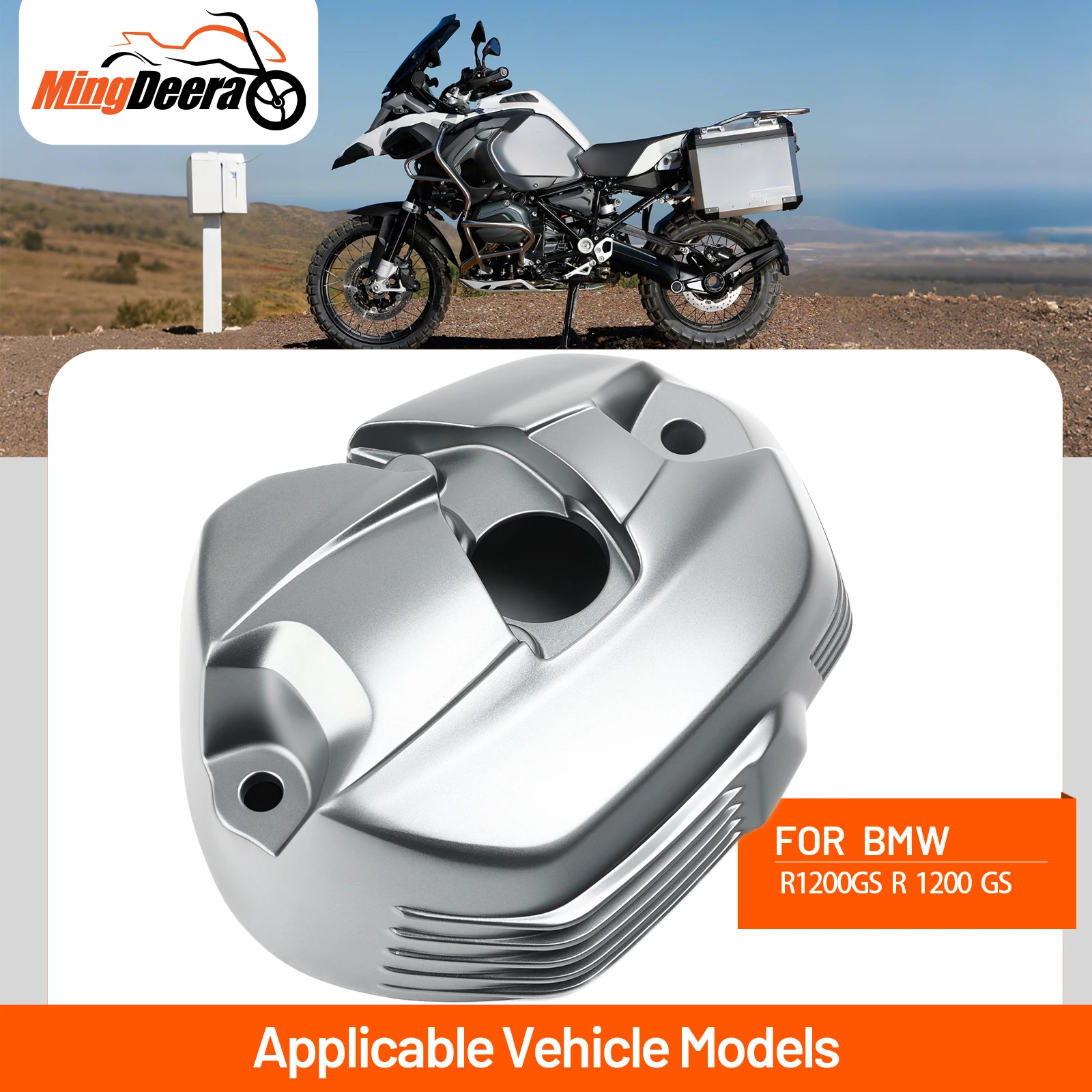 Motorcycle Cylinder Head Valve Cover Fit For BMW R1200GS R 1200 RT 2010-2013  Twin Cam K25 K255 Durable Aluminum Construction