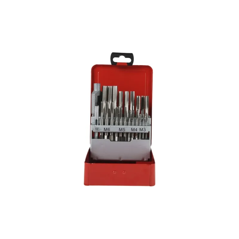 RS PRO 22 piece HSS tap and drill set M3M4M5M6M8M10M12