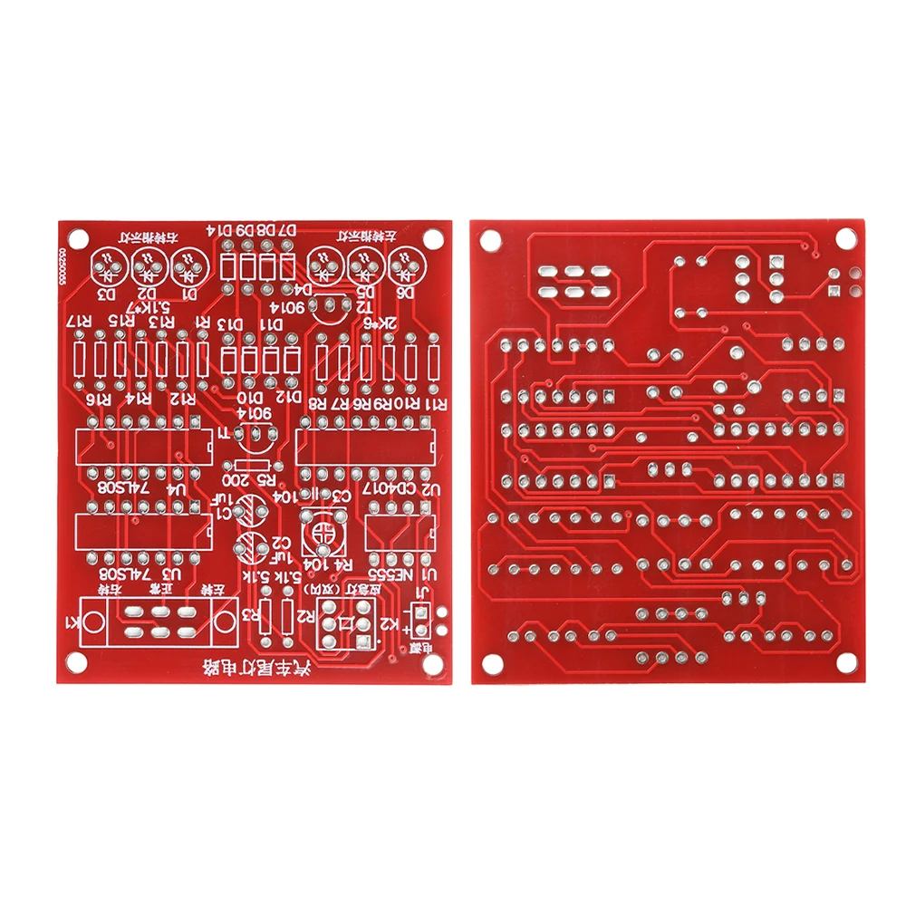 DC 5-6V Simulation Car Taillight DIY Electronic Production Kit Skills Training Assembly Welding DIY Parts