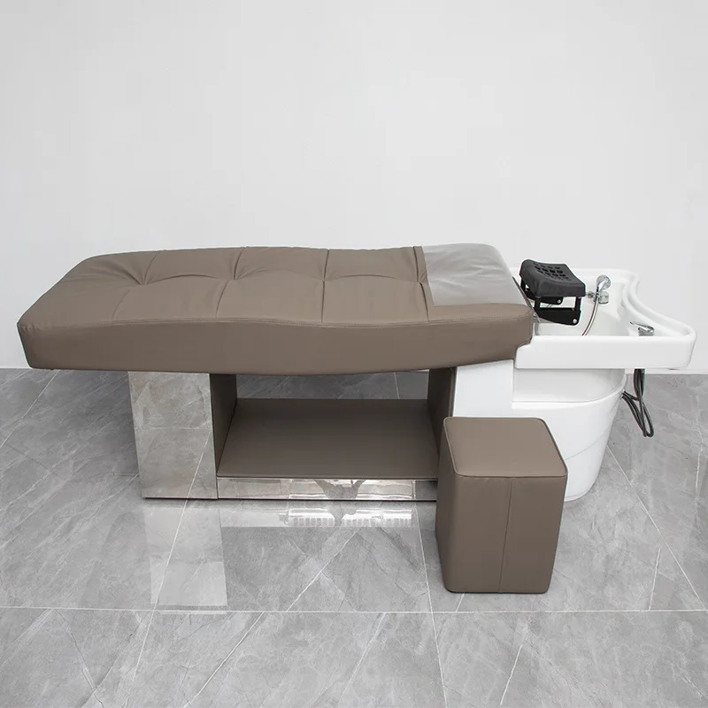 

Shampoo bed full lie hair salon special Thai bed flush ceramic
