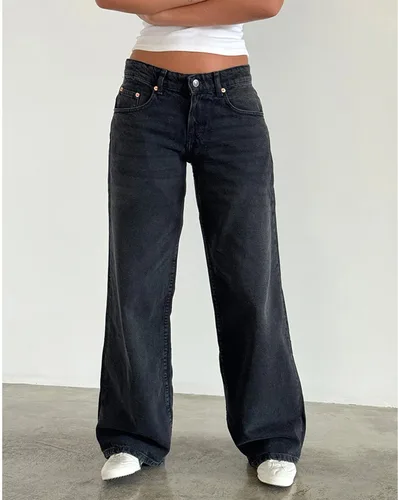 Imagen 2 del producto 2025 nuevo Retro Y2K Jeans moda mujer otoño cintura alta bolsillo apilado pantalón de pierna ancha Casual ropa de calle holgada pantalón vaquero para ir al trabajo