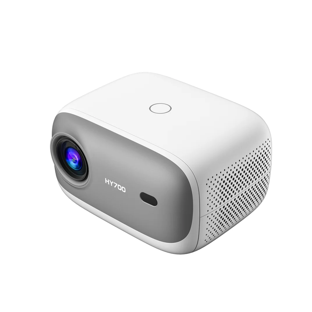 

LCD Video Projector 250 Lumens 1080p HY700 PRO 4k Android BT Wi-fi Outdoor Home Theater Conference Projection Smart Projector