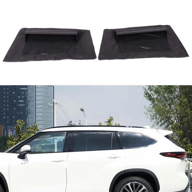 For 2022+ Toyota Highlander/Landscape rear door window protector, car window insect screen, sunshade, sunshade, auto accessories