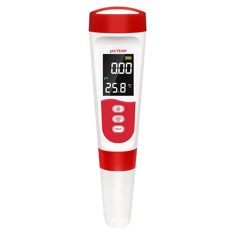 Multifunctional 5in1 Digital Water Quality Tester with Voice Guidance for pH Temperature and Salt Level Measurement