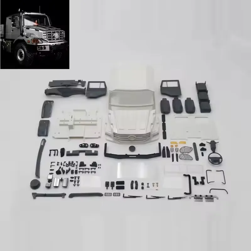 

Комплект для сборки радиоуправляемого грузовика 1/14 JDMODEL JDM-209 для Zetros масштаб 1/14, радиоуправляемая грузовик-кабина с дистанционным управлением, запчасти для грузовиков, аксессуары