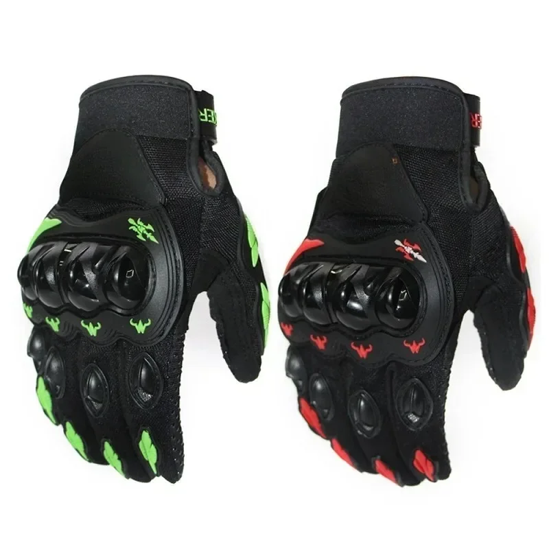 

Motorcycle riding safety protection gloves, non-slip breathable touch screen, spring and summer motorcycle gloves for men &women
