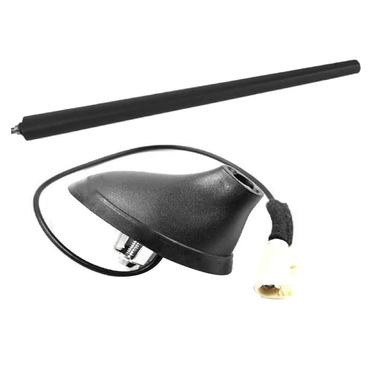 Short Aerial Antenna Mast Type 21cm Radio Aerials with Base 50540987 51910790 52019353 for Fiat 500 2012-2023