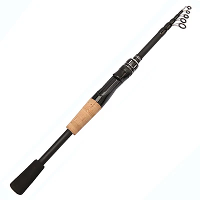Baitcasting Köder Angelrute Spinning Teleskop 8g-25g Holzgriff Carbon Casting Angelgerät Professionelle Leichte