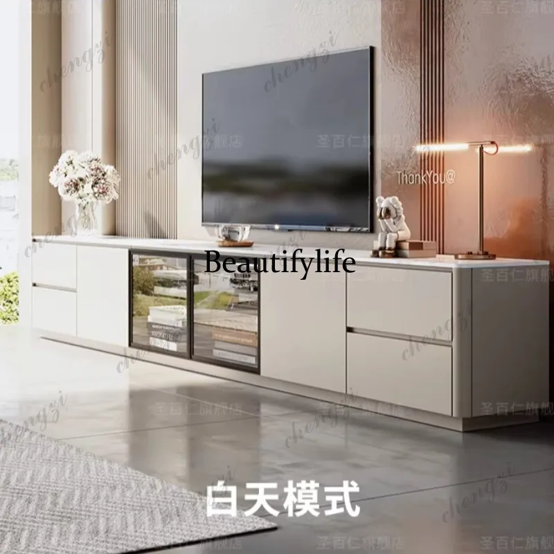 Display Craft Tv Cabinet Luxury Entertainment Simple Vertical Tv Cabinet Drawers Storage Meuble Television
