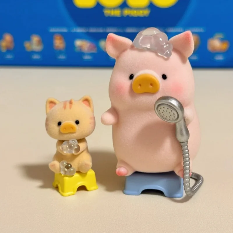 Genuine Lulu Pig Associated Daily Serie Blind Box The Piggy Anime Figure Doll Surprise Bag Room Ornament Collection Model Toys