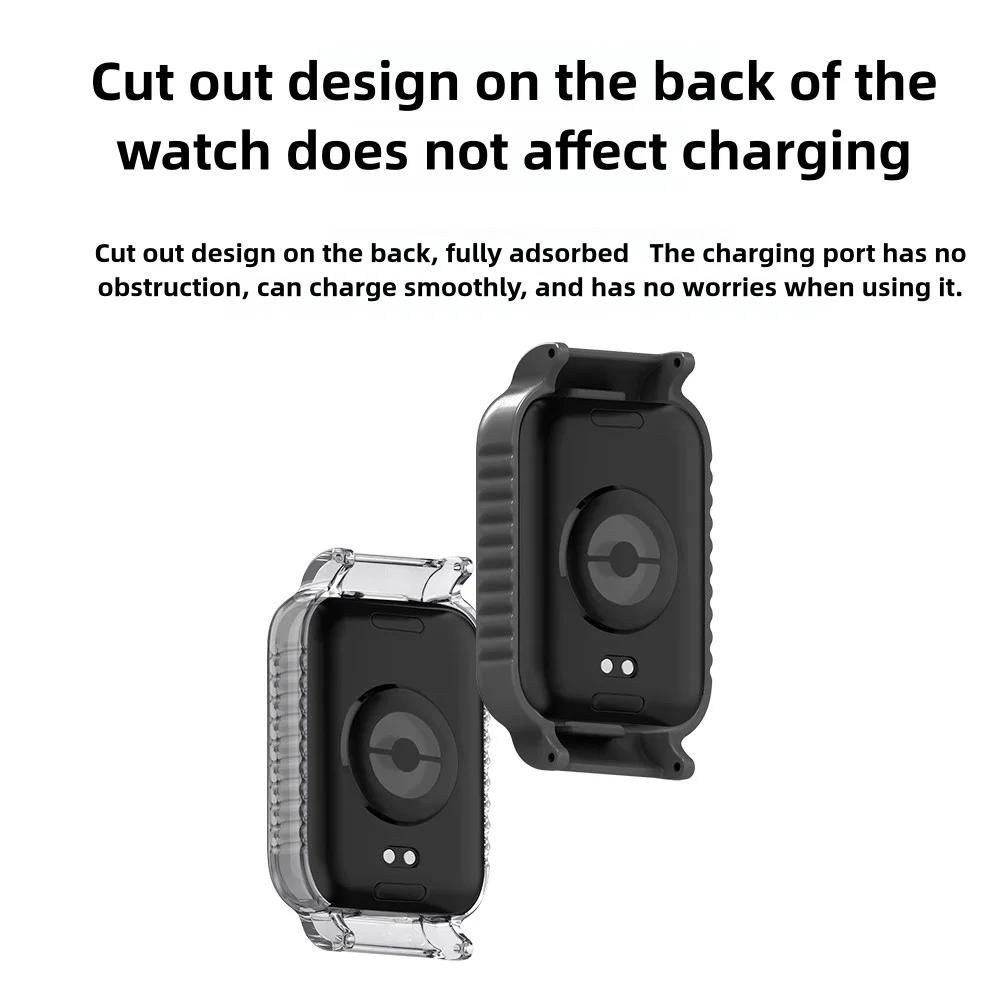 Correa de reloj magnética para Xiaomi 8Pro 9Pro Redmi Band4 funda protectora de dos colores de liberación rápida reloj inteligente de silicona hombre mujer