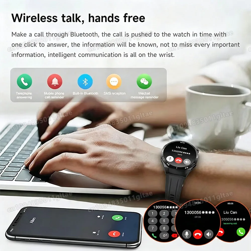 2026 New Bluetooth Smart Watch with Call Function 1.53inch Customizable Dial Sporty Smartwatch for Men Women Health Monitor HW12