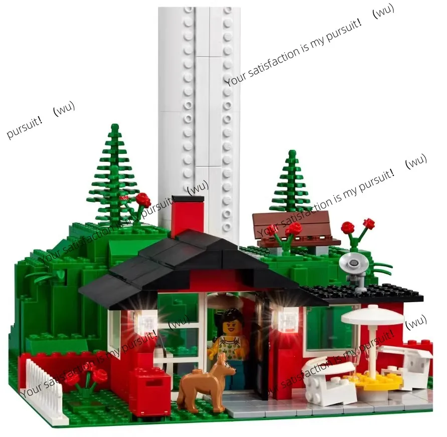 844 pieces, creative series, electric windmill generator model 10,268 pieces