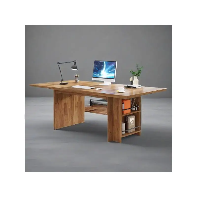 Ergonomic Office Desk with Adjustable Height and Storage Solutions for Home and Work