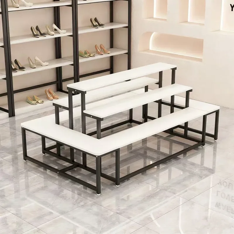 DSA Shoe Store Nakajima Display Stand Shopping Mall Bag Display Rack Shoe Rack Flowing Water Platform Flower Shop