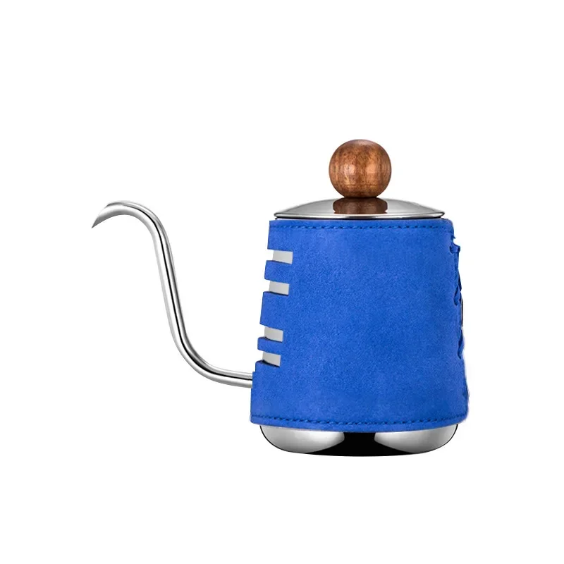 300ml Household Hand Brewed Coffee Pot Easy To Use Stainless Steel Fine Mouthed Hand-held Coffee Pot Without Handle