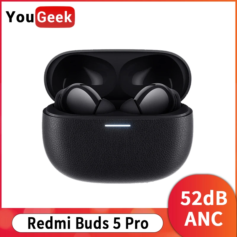 Xiaomi Redmi Buds 5 Pro Earbuds Noise Cancellation 52dB 4kHz Active  Bluetooth 480mAh True Wireless Earphone Quality Headset