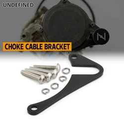 Motorcycles Custom Choke Mount For all Twin Cam models with CV Carburetor and all Big Twin Sportster 1988 - 2006
