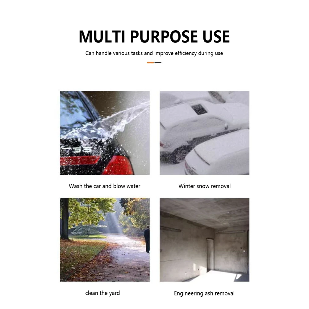 reveal X64 Violent Blower Thrust 1.6kg Handheld Turbo Jet Fan 64mm Brushless Motor Leaf Blower Suitable for Milwaukee Battery
