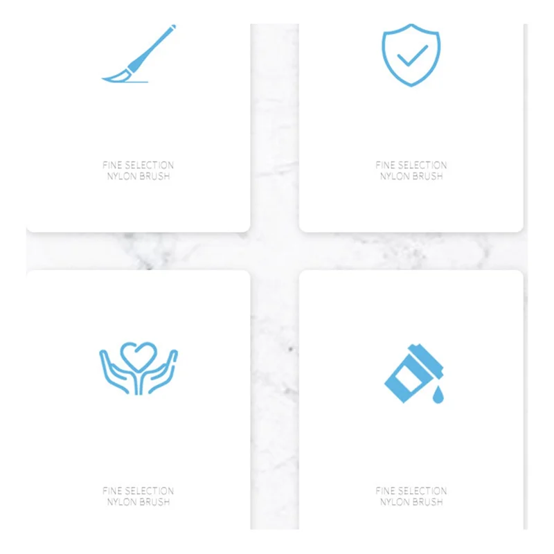 11 Buah Set Kuas Cat Detail Kuas Miniatur untuk Detail Halus & Lukisan Seni