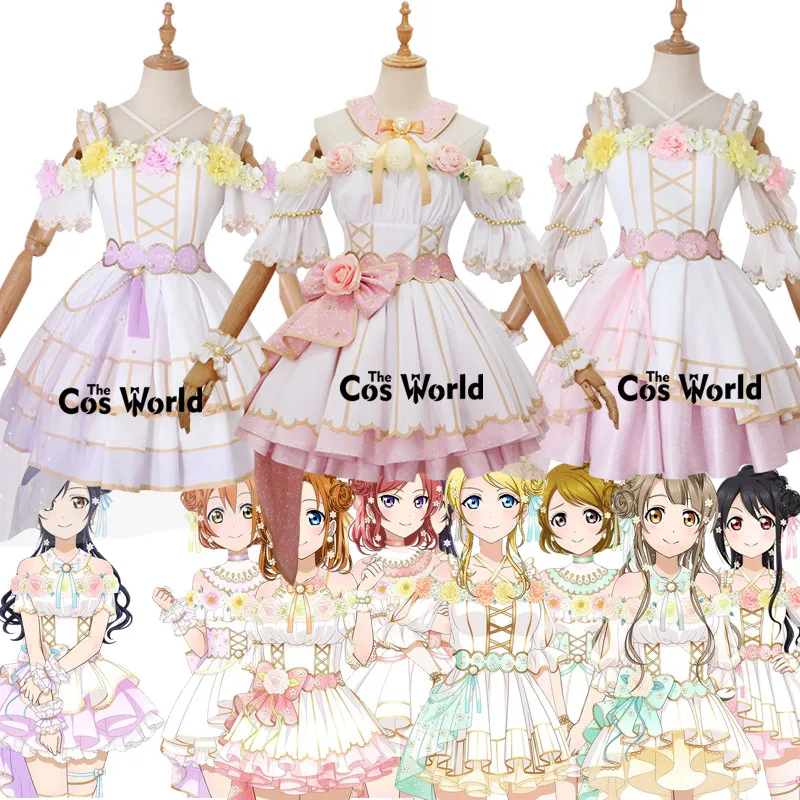 

Love Live Flower Festival 9 Characters Kousaka Honoka Minami Kotori Sonoda Umi Ayase Eli Tojo Nozomi Anime Cosplay Costumes