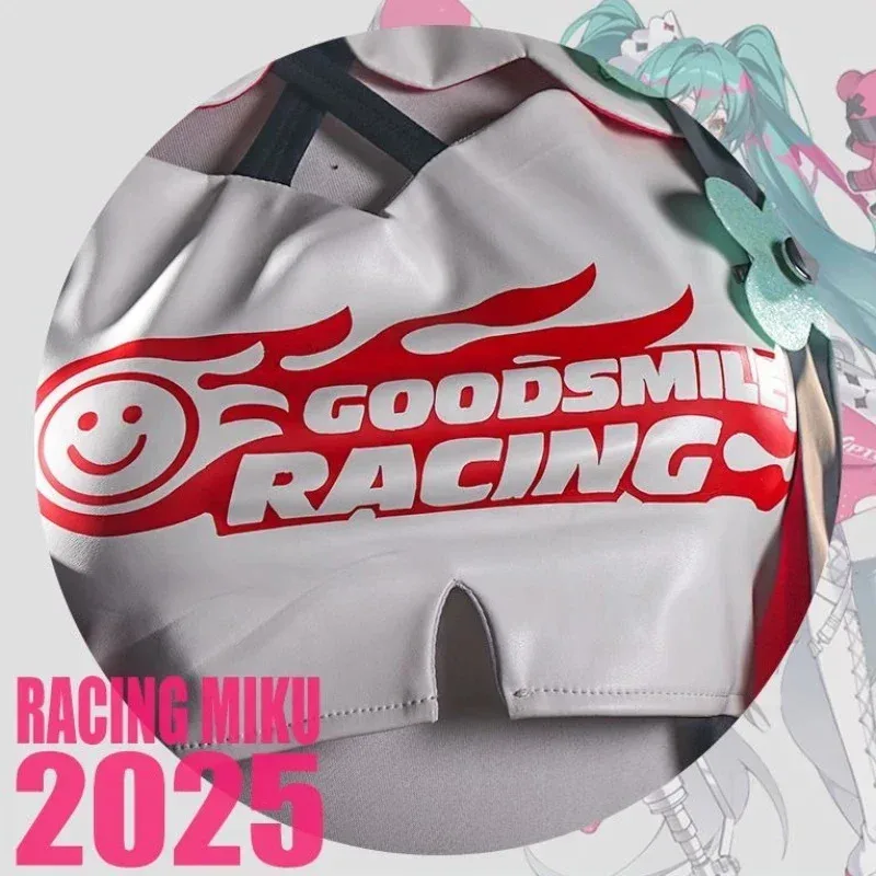 Anime New Mikuu Racing 하츠네 코스프레 의상 여성 파이팅 유니폼 의류 액세서리 풀 세트 카니발 파티 드레스