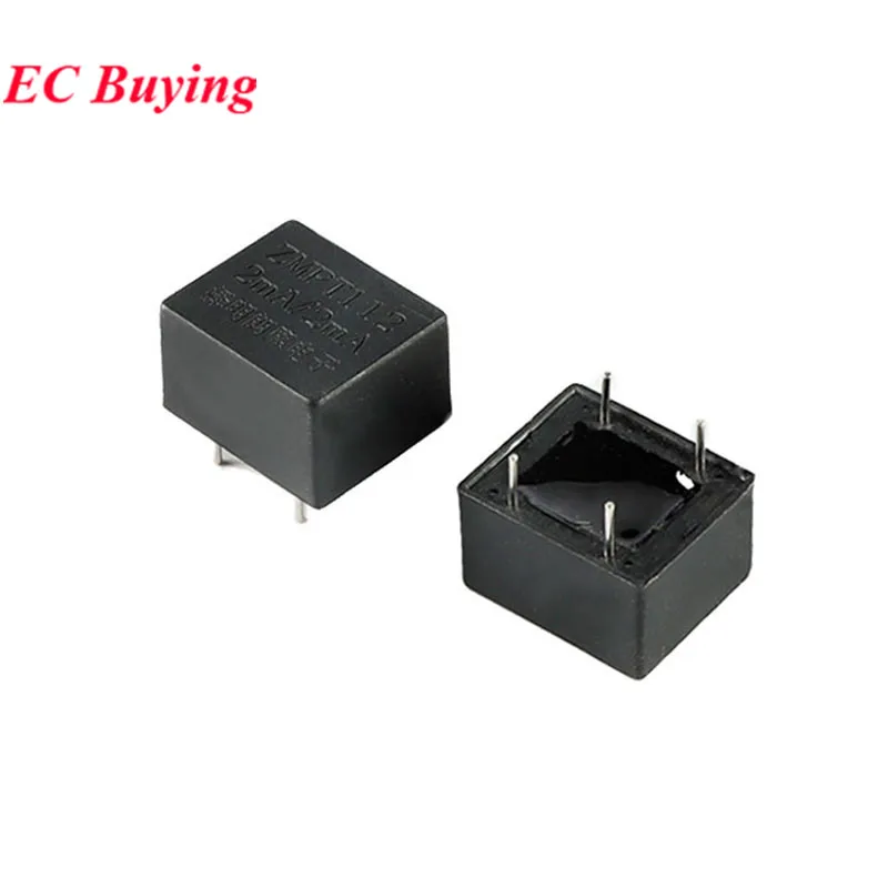 5pcs/1pc Mini ZMPT112 2mA/2mA 1000:1000 Micro Precision Phase Miniature Current Transformer 4000V Voltage Sensor