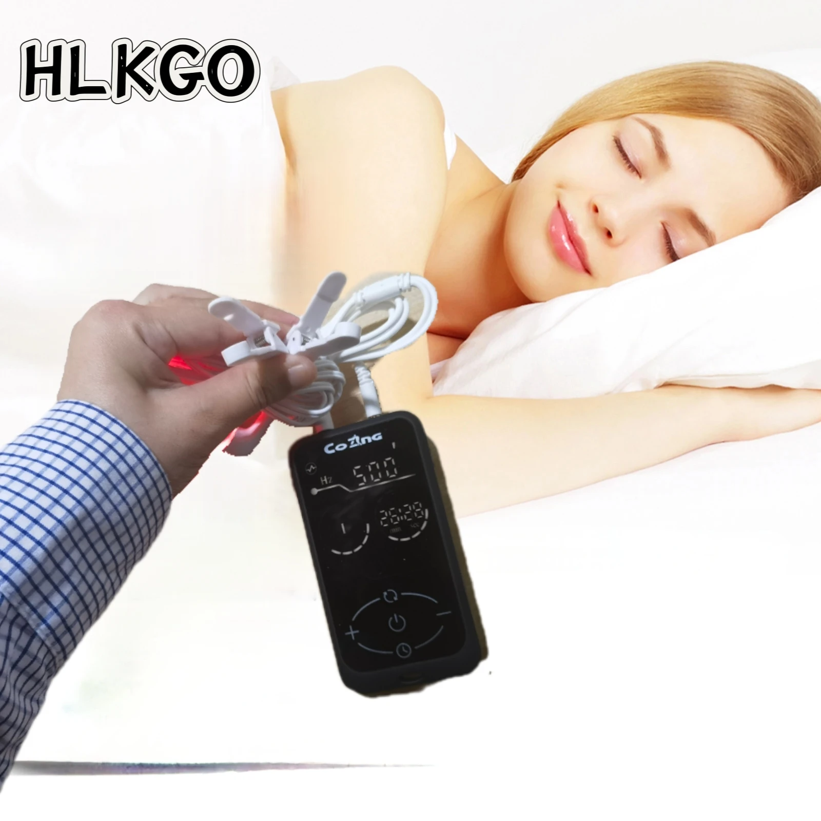 

CES Sleep Enhancer Device - Anxiety Soothing, Stress Relief, Headache Treatment & Relaxation Aid