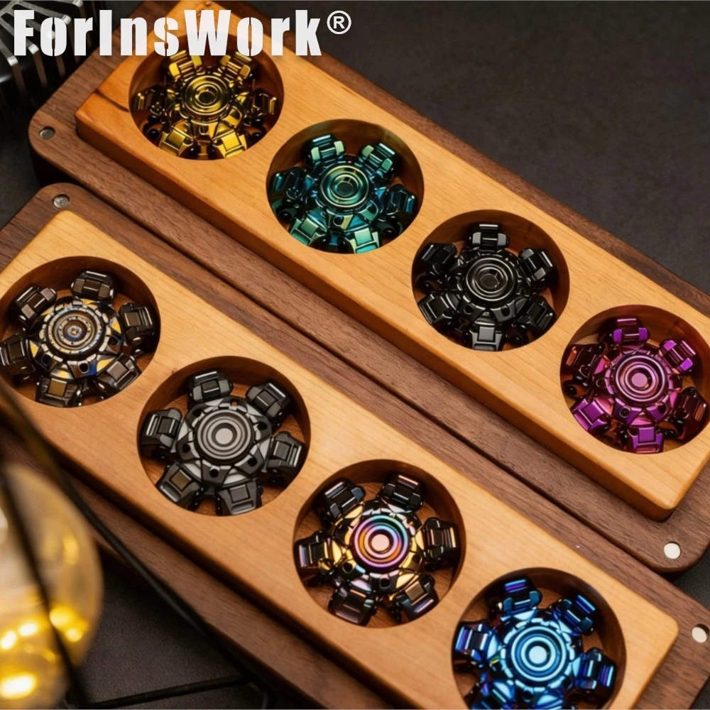 9hand Zirconium Mech City X Fidget Spinner EDC Stress Relief Toy Limited To 9 Pieces Each Magnetic Toys